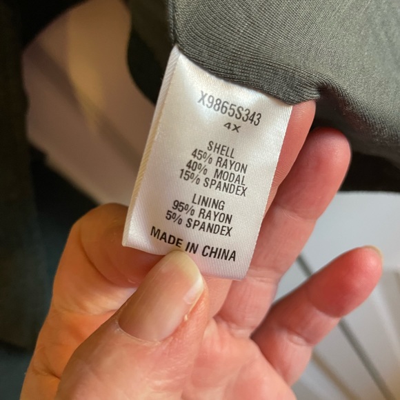 Tart Collections Women's Plus Size Veronicka Jacket 4X Urban Chic - Picture 3 of 6